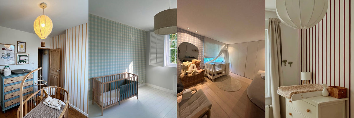 Papier peint chambre bébé : comment choisir un décor sain ? Image