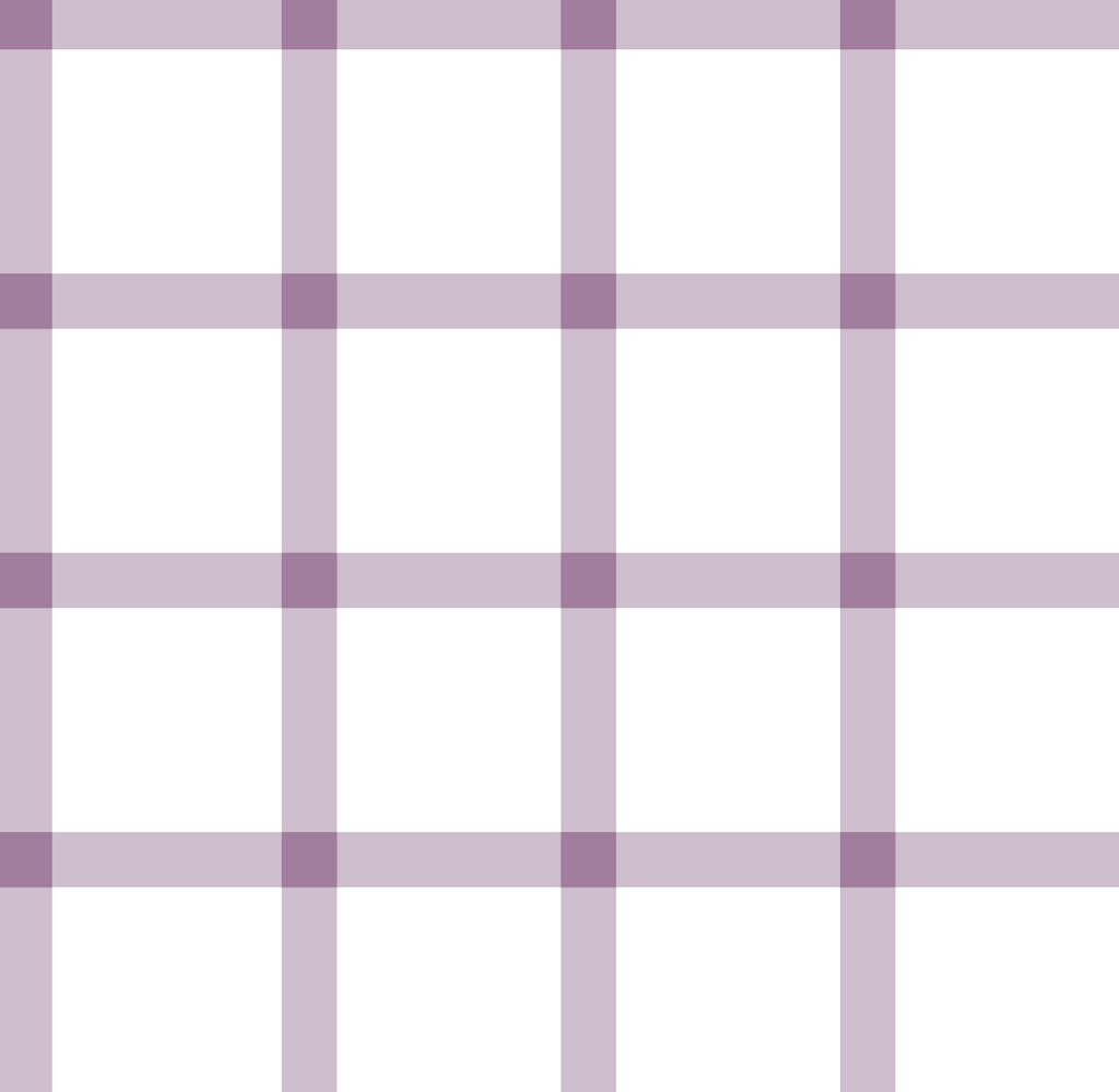 Gros plan motif quadrillage lilas et blanc papier peint chambre enfant Arielle
